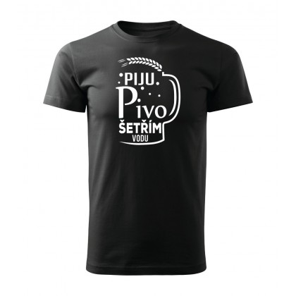 Piju pivo, šetřím vodu